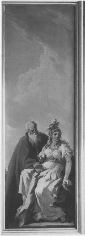 Allegoria, un vecchio prende lo scettro - Bavarian State Painting Collections
